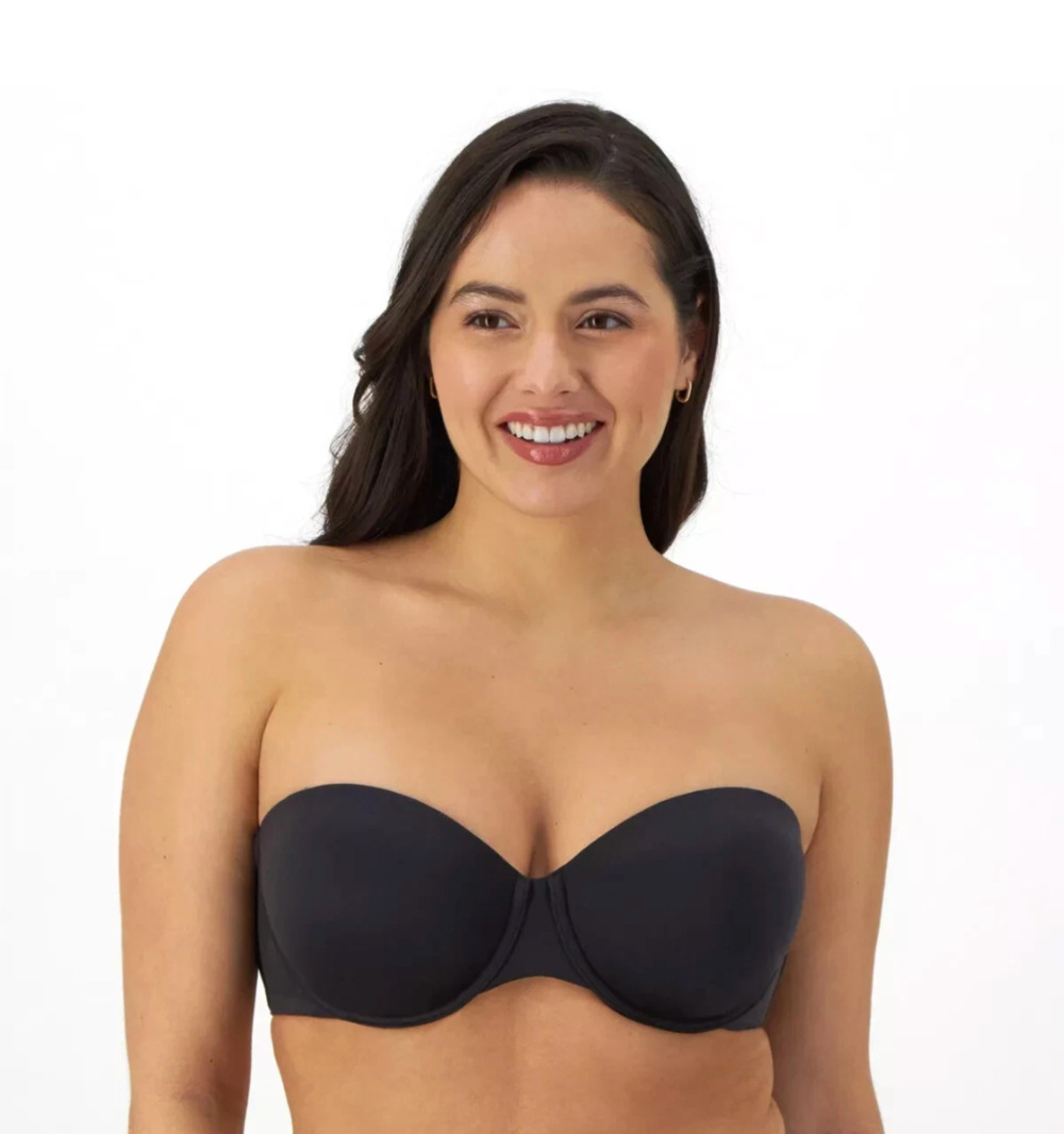 BALI Stay in Place 7 Ways to Wear Convertible Strapless Underwire Bra 42 D